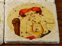 Gemini Stone Coaster Gemini Stone Coaster
